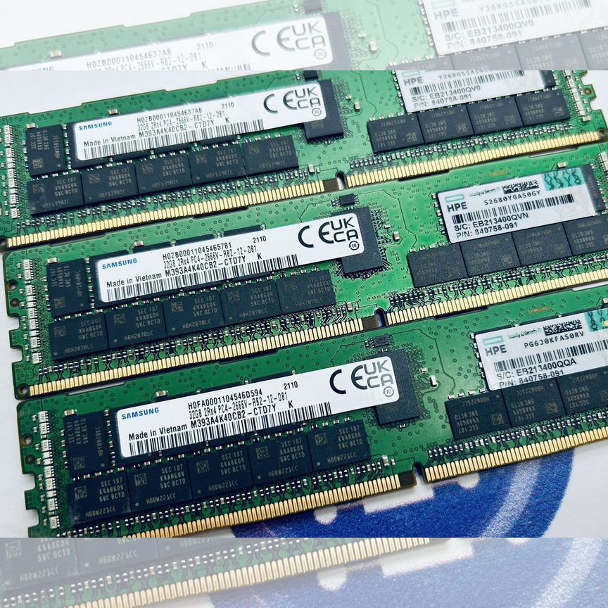 [M393A4K40CB2-CTD7Y] Серверная Память Ddr4 32gb 2666mhz Ecc Reg Samsung M393a4k40cb2-Ctd7y